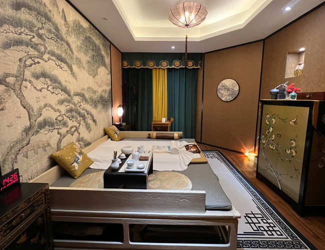 广州白云足疗减压会所环境展示（二）一种真挚的艺术生活态度